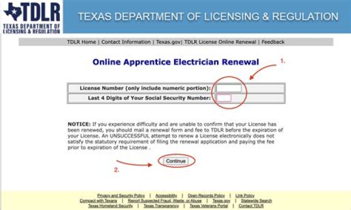 What states does Texas electrical license reciprocate with