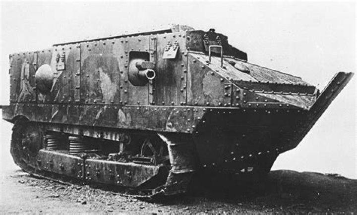 What tanks were used in ww1