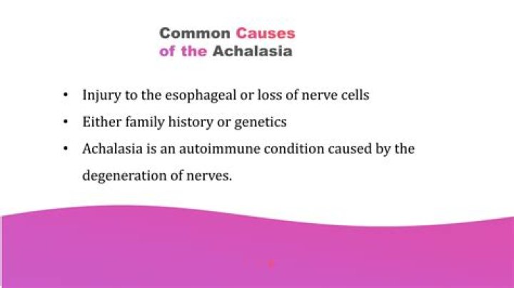 What virus causes achalasia