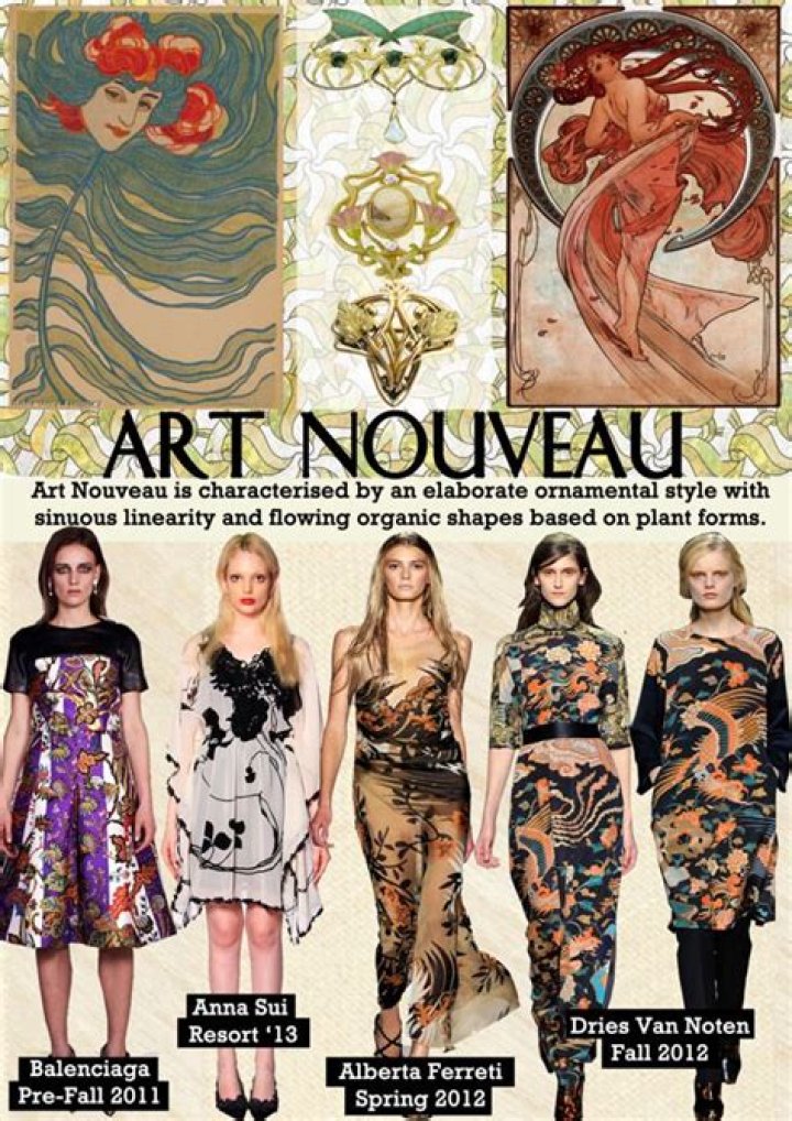 What was before Art Nouveau