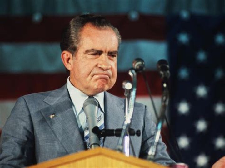 What was Nixon on trial for