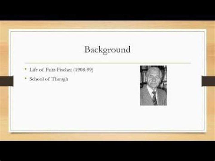 What was the Fischer thesis
