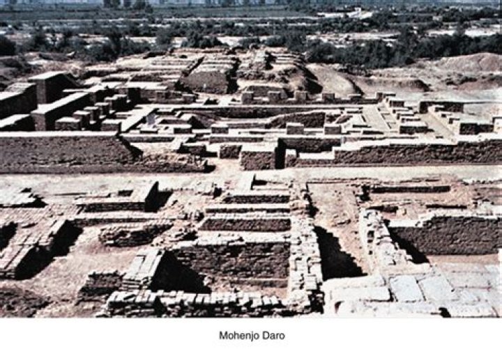 What were found in Harappa