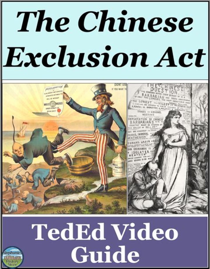 What were some specifics from the Chinese Exclusion Act