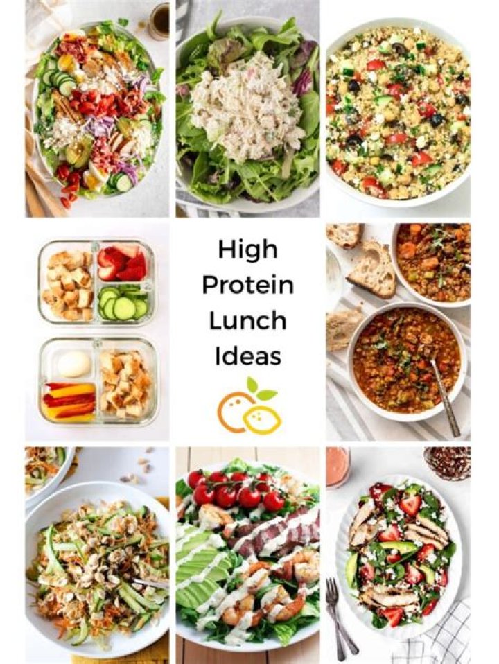 Whats a good protein lunch