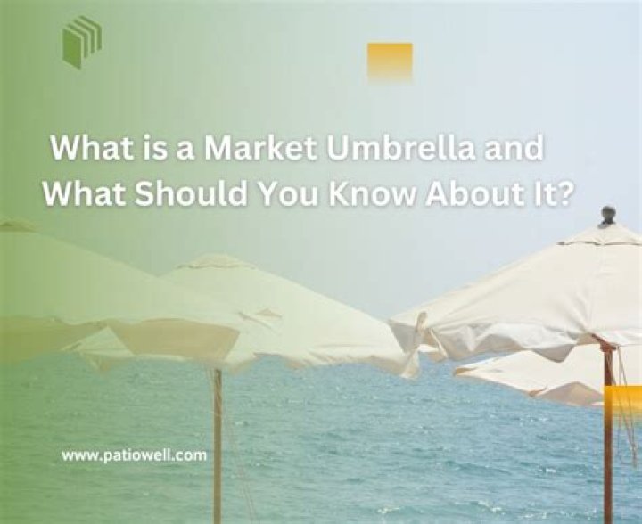 Whats a market umbrella