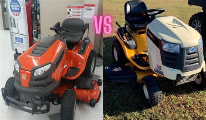 Whats better Husqvarna or Cub Cadet