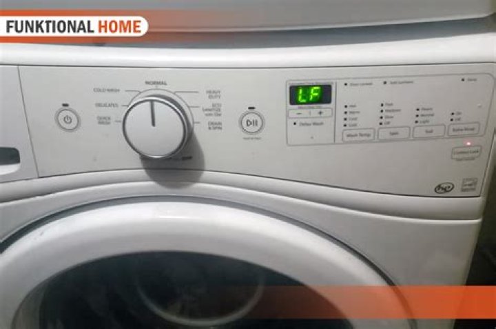 Whats LF mean on a washer