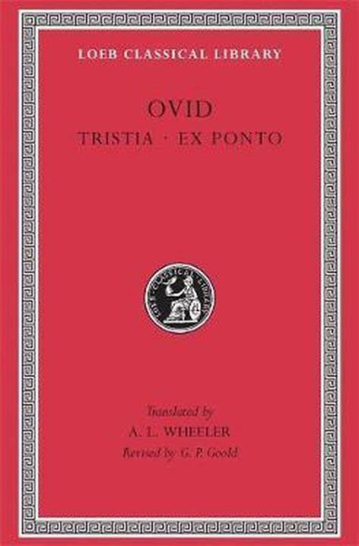 When did Ovid write tristia