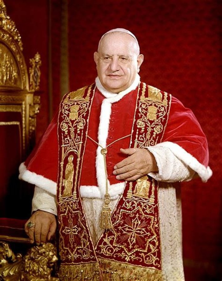 When did Pope John 23rd die