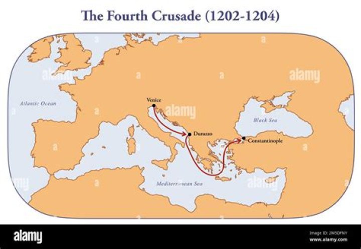 When was the Fourth Crusade