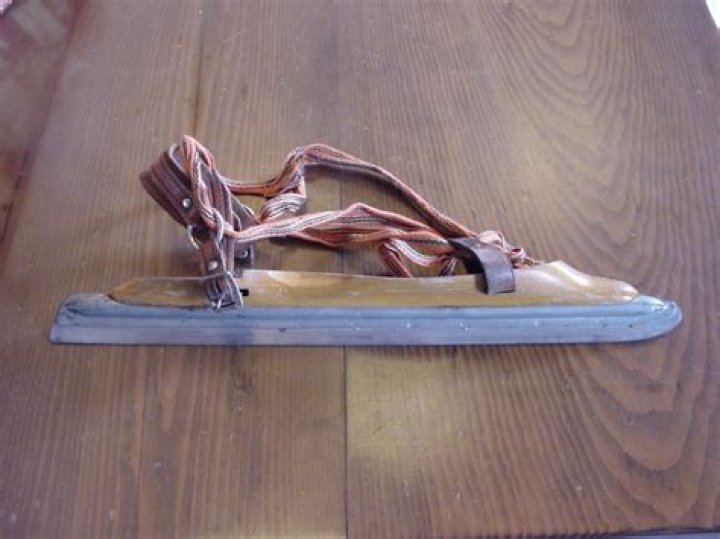 When were ice skates invented