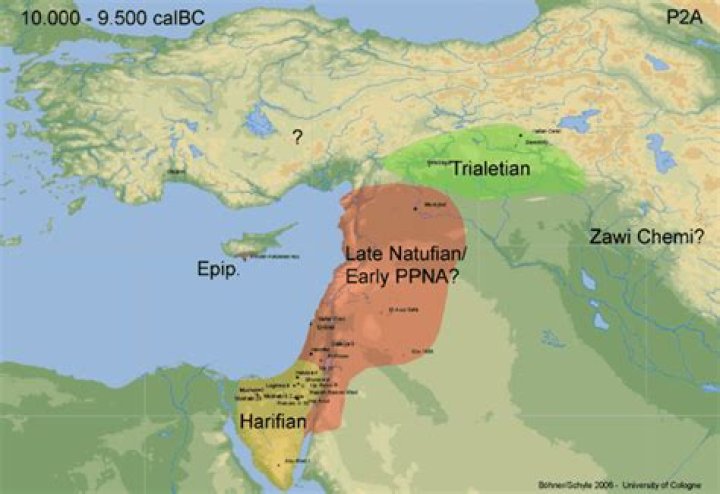 Where are Natufians located