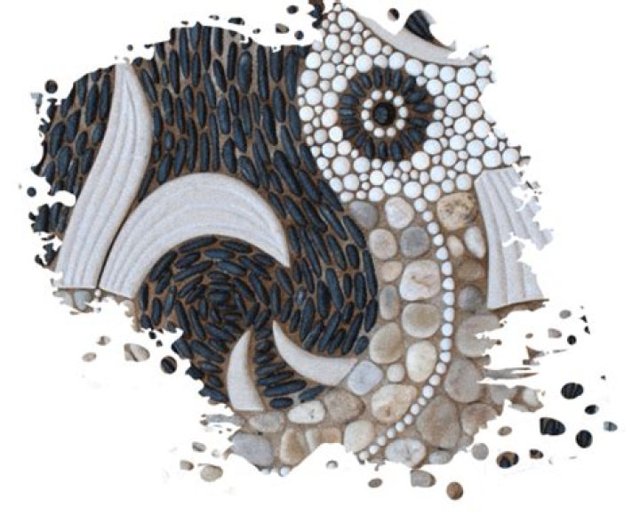 Where can mosaics be found