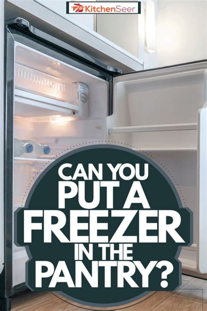 Where can you put a freezer