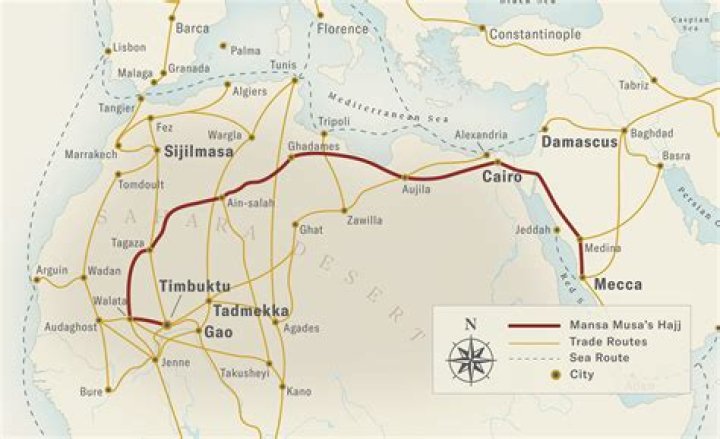 Where did Mansa Musa travel