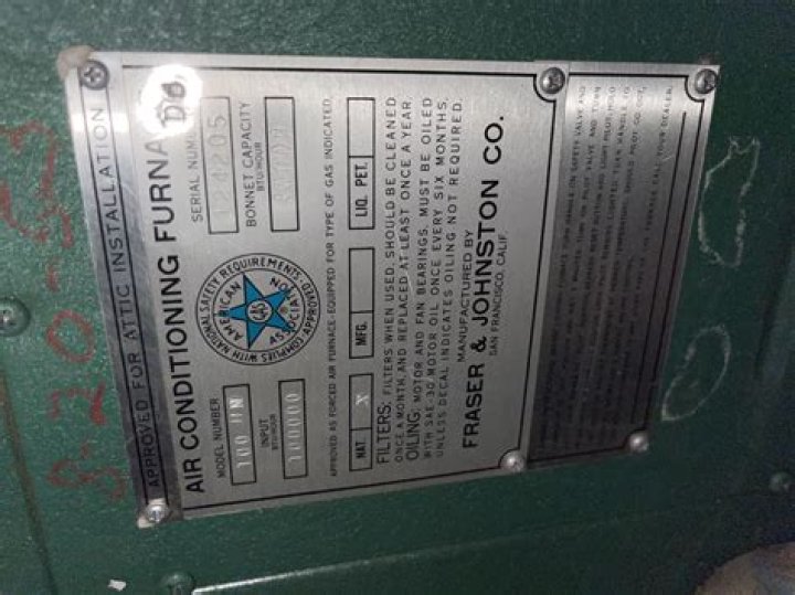 Where do I find the serial number on my furnace