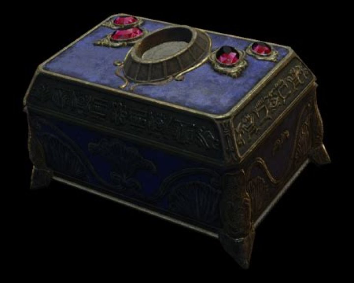 Where is the bejeweled box