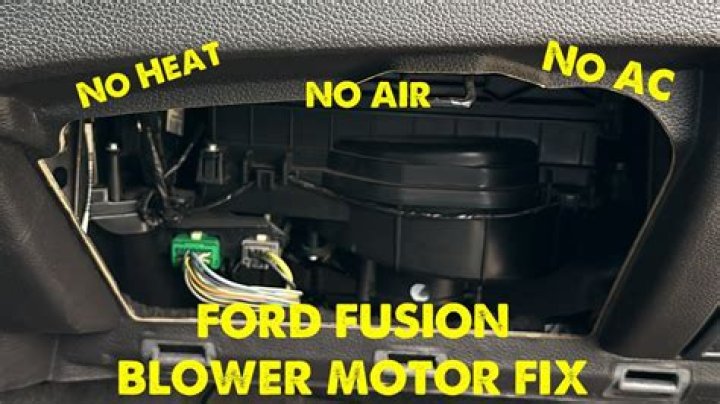 Where is the fuse for the blower motor