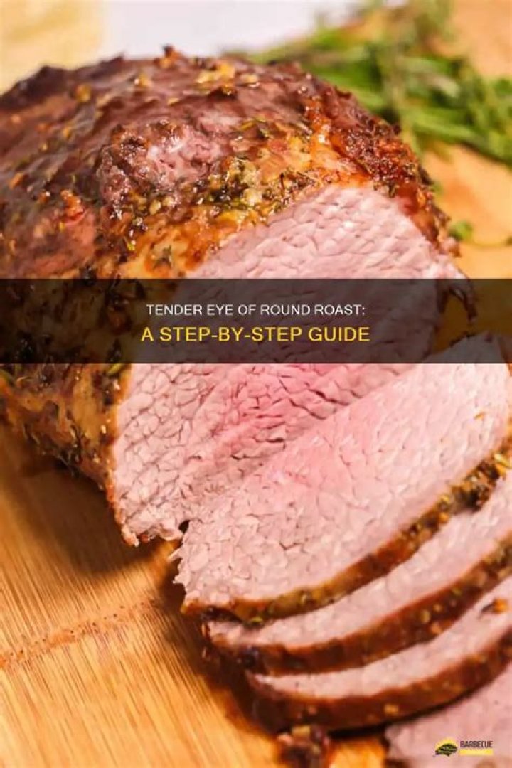 Which is more tender eye of round or sirloin tip