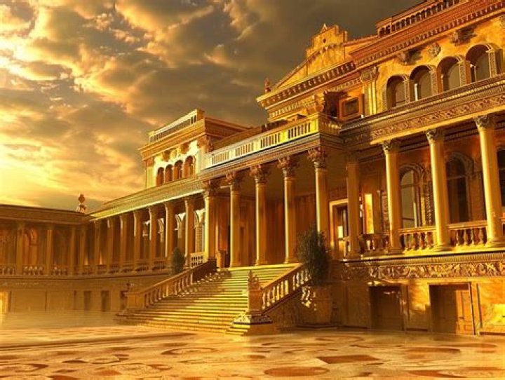 Who built Neros lavish palace called the Domus Aurea Golden House )