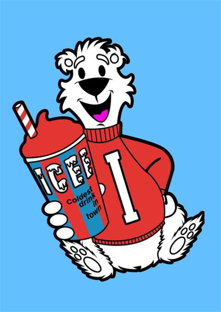 Who designed the ICEE bear
