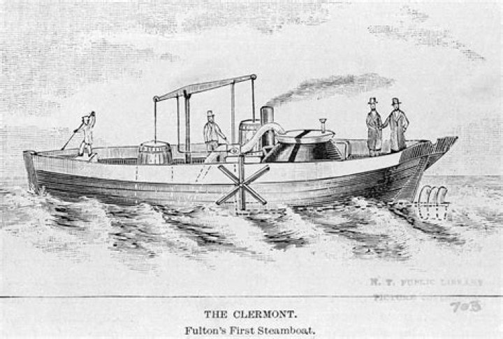 Who invented the steamboat