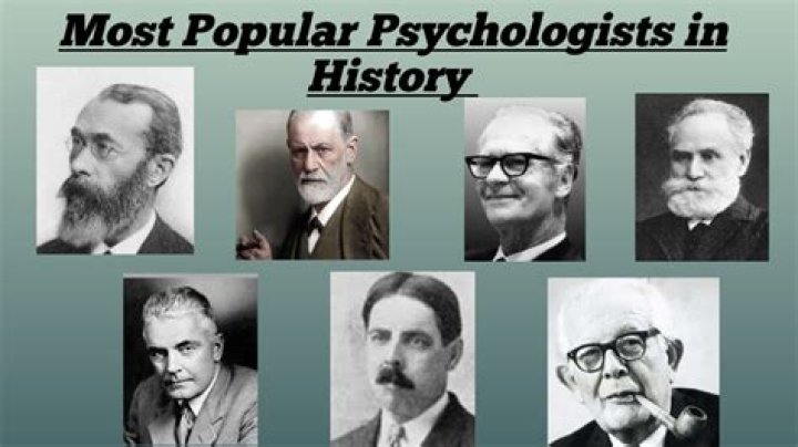 Who is a famous psychologist