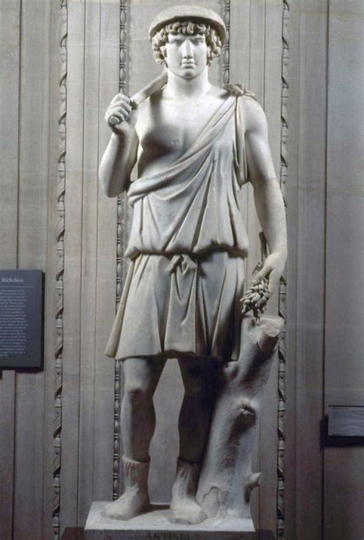 Who is Antinous the son of