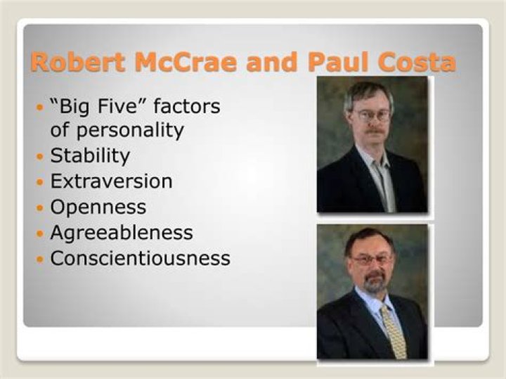 Who is Paul Costa and Robert McCrae