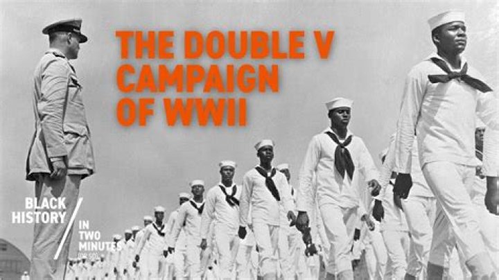 Who launched the Double V campaign