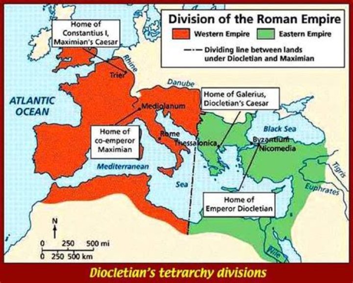 Who ruled after Diocletian