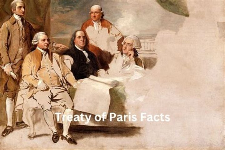 Who was at the signing of the Treaty of Paris