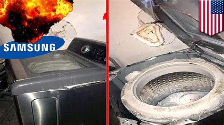Why are Samsung washers exploding