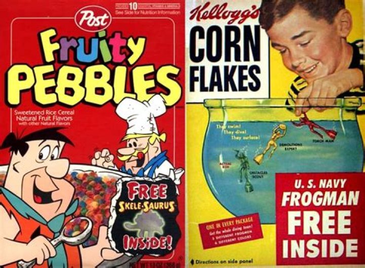 Why did cereal companies stop putting toys in the boxes