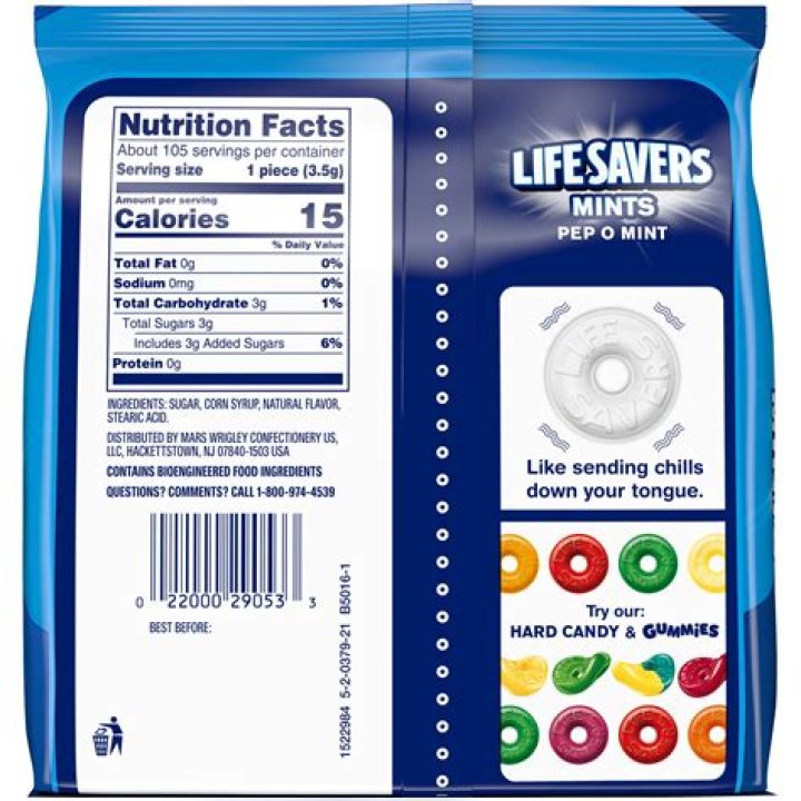 Why is a LifeSaver candy called a lifesaver