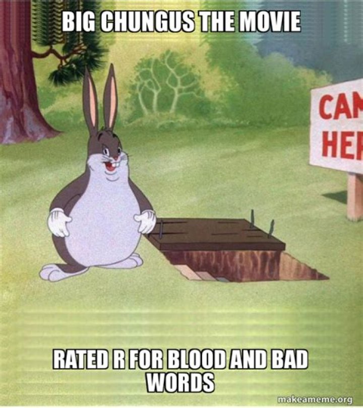 Why is Big Chungus rated R