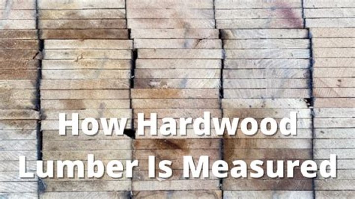 Why is lumber measured in quarters