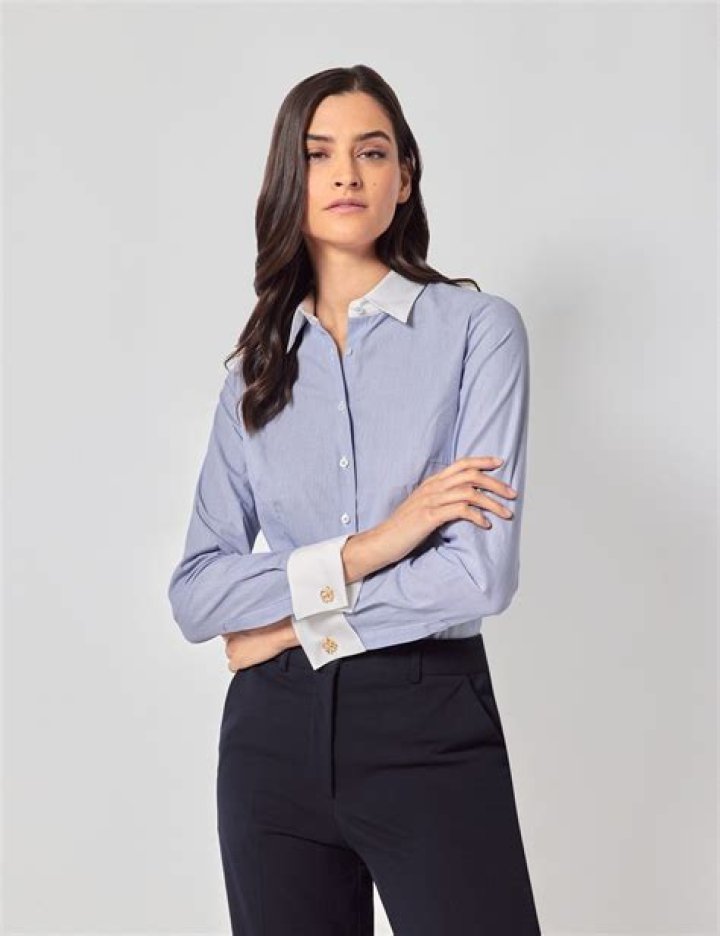 Why is my white shirt blue