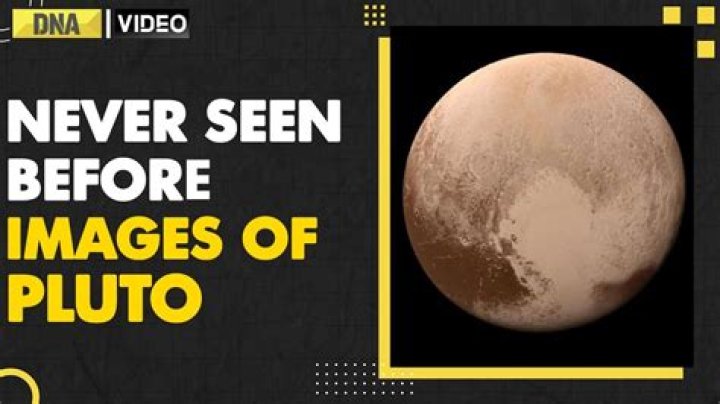 Why is Pluto red and white
