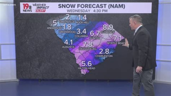 Will SC see snow this year